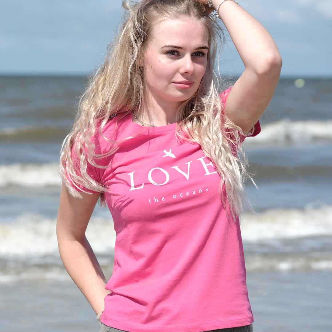 Love the ocean, Raspberry Sorbet