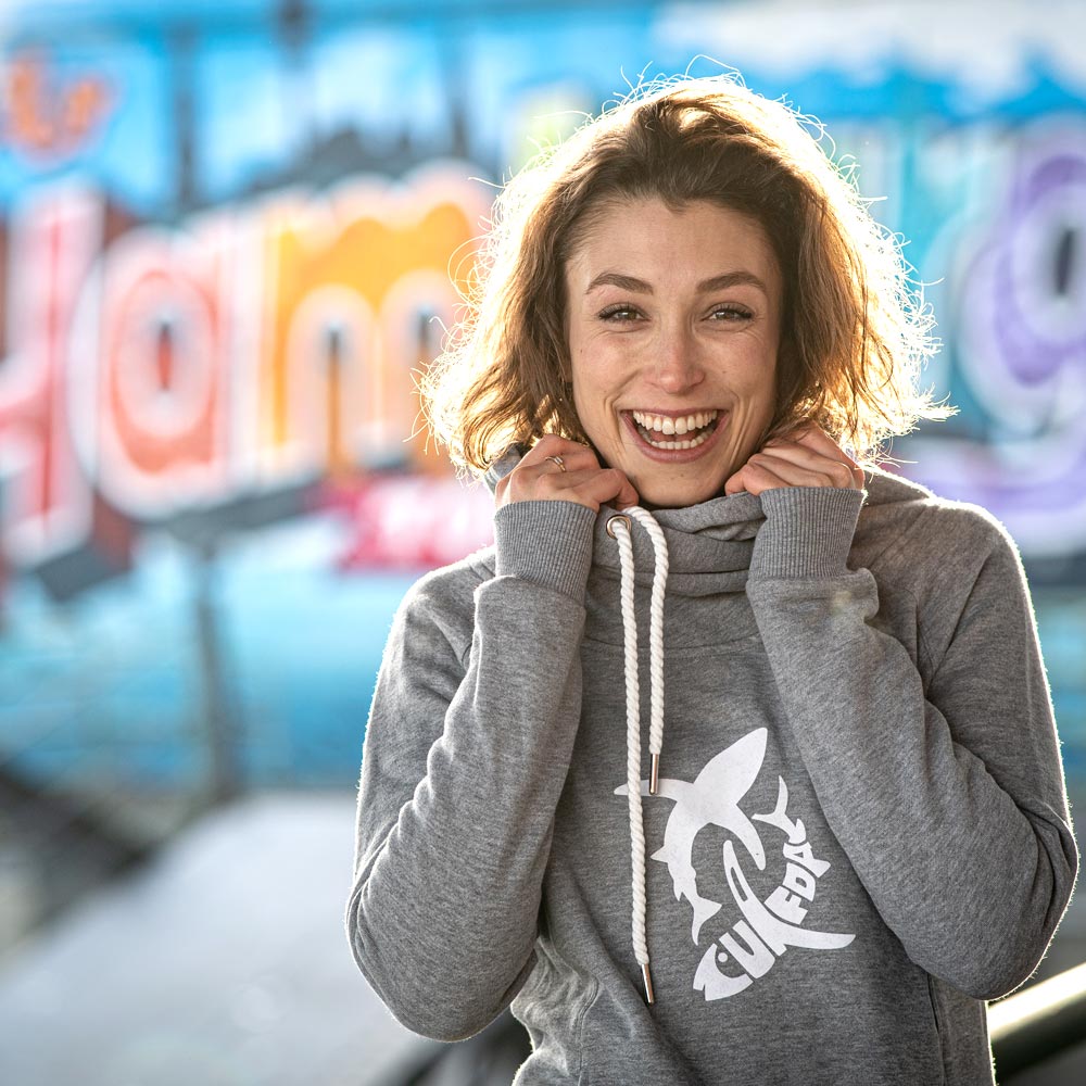 High Neck Hoodie Haie