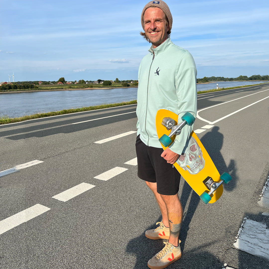 Sweatjacke Jade Green