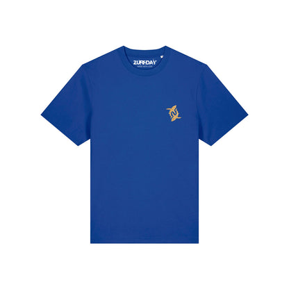 T-Shirt von Zurfday in Worker Blue